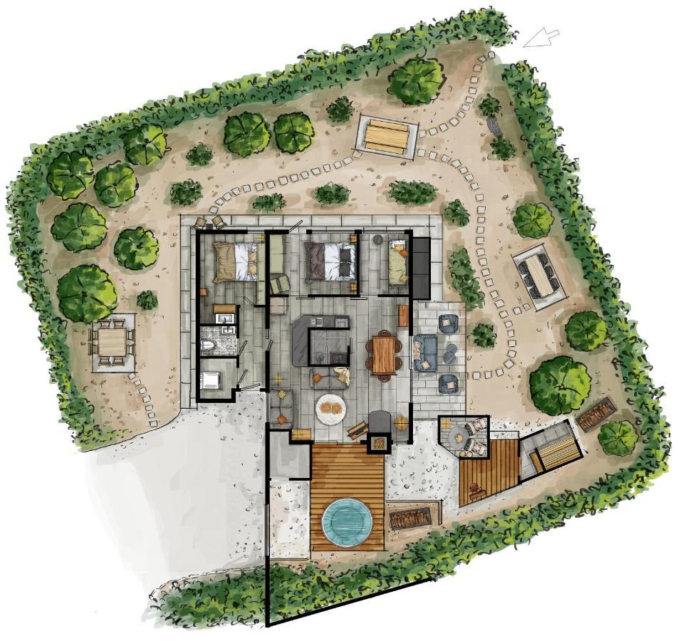 Lodge In Een Bosrijke Omgeving Met Hottub & Sauna Opt Rheezerveen 외부 사진
